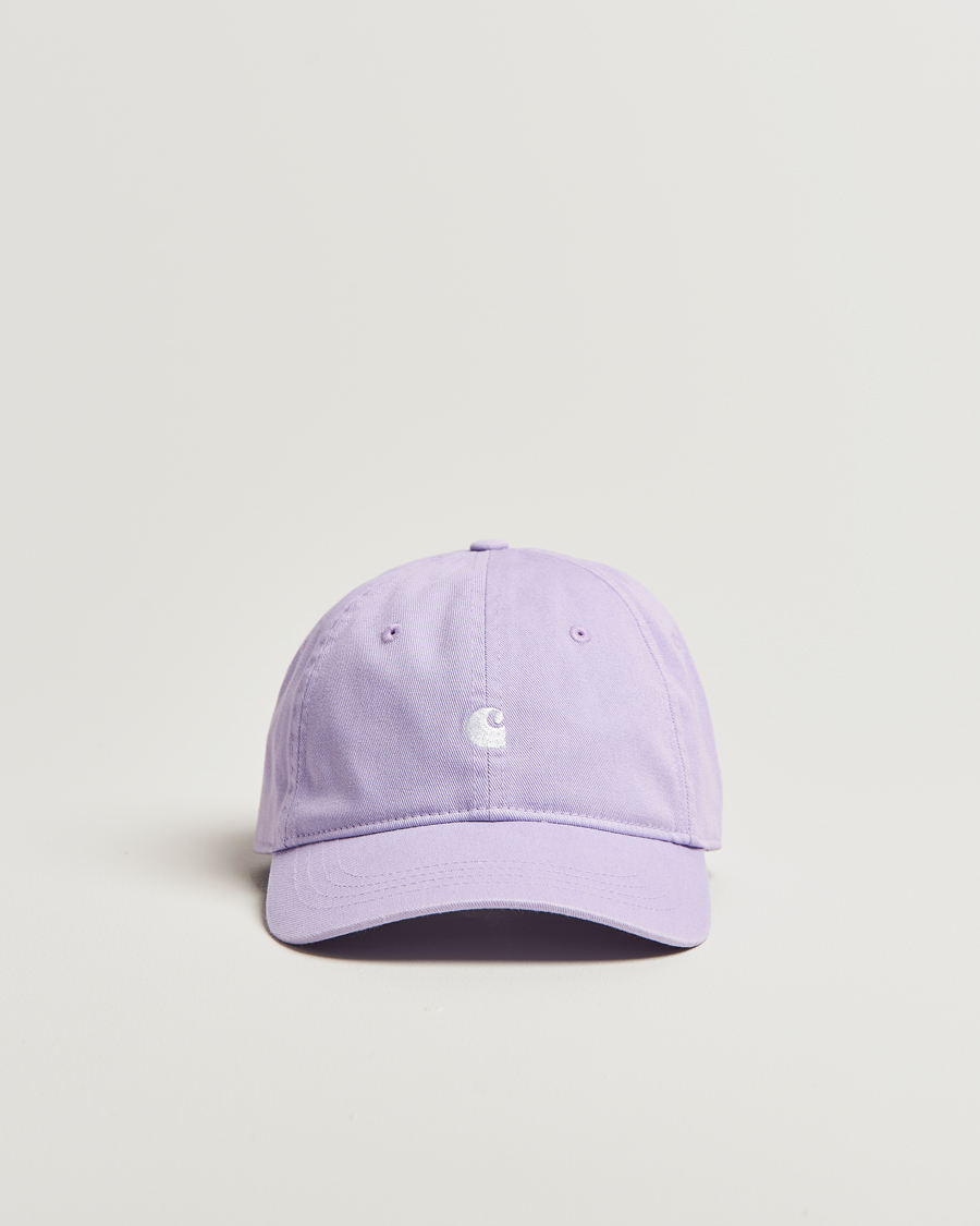 Men | Hats & Caps | Carhartt WIP | Madison Logo Cap Pink Fog