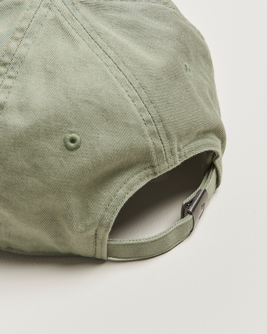 Men | Carhartt WIP Madison Logo Cap Pale Olive | Carhartt WIP | Madison Logo Cap Pale Olive