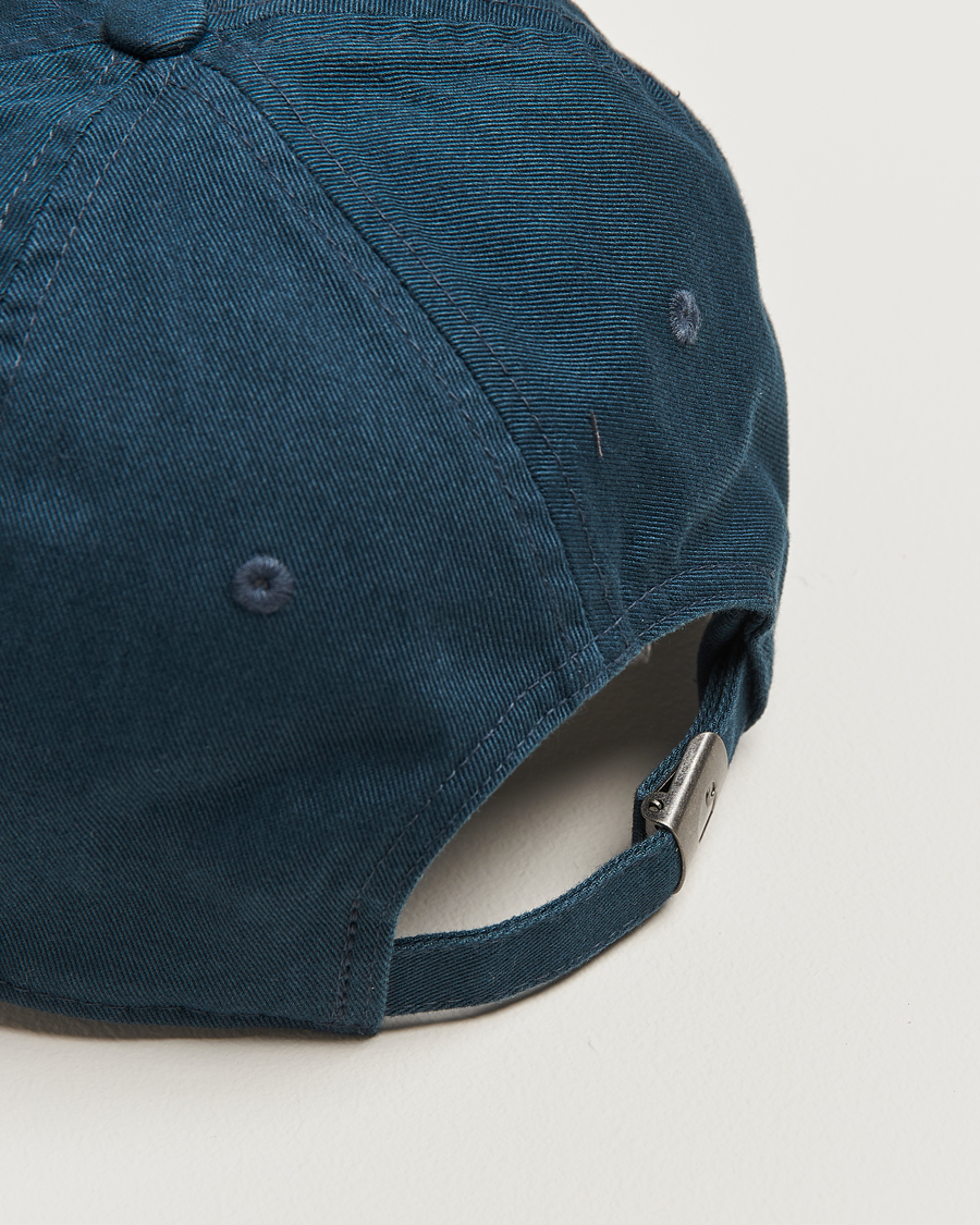 Men | Carhartt WIP Madison Logo Cap Deep Lagoon | Carhartt WIP | Madison Logo Cap Deep Lagoon