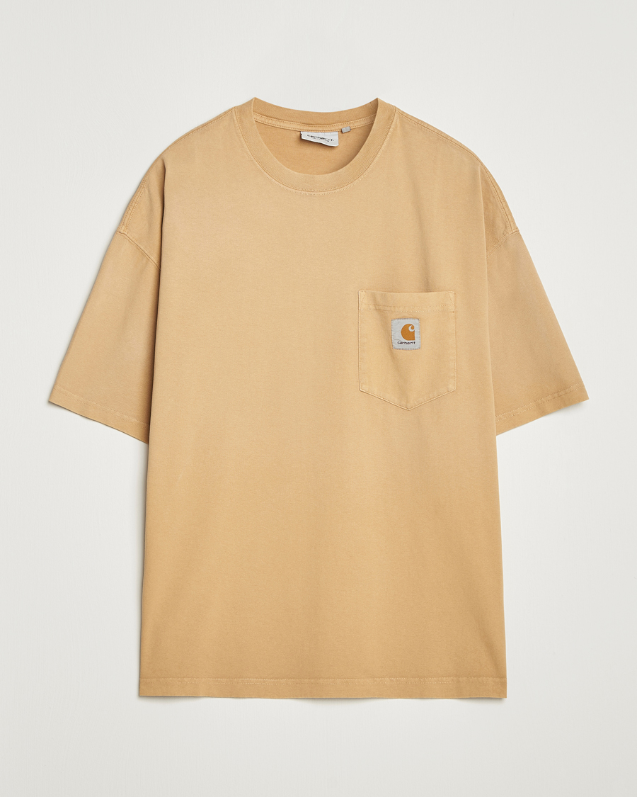 Men | T-Shirts | Carhartt WIP | Hudson Pocket T-Shirt Dusty Brown
