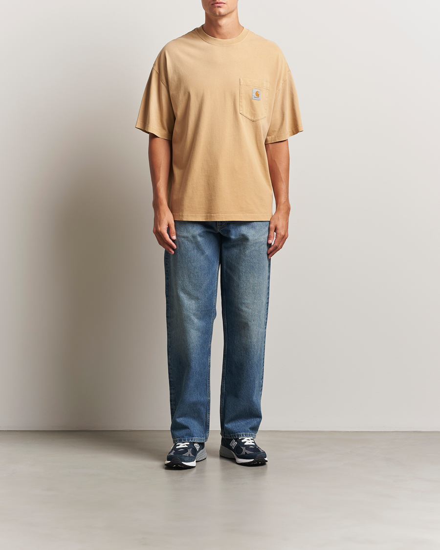 Men | T-Shirts | Carhartt WIP | Hudson Pocket T-Shirt Dusty Brown