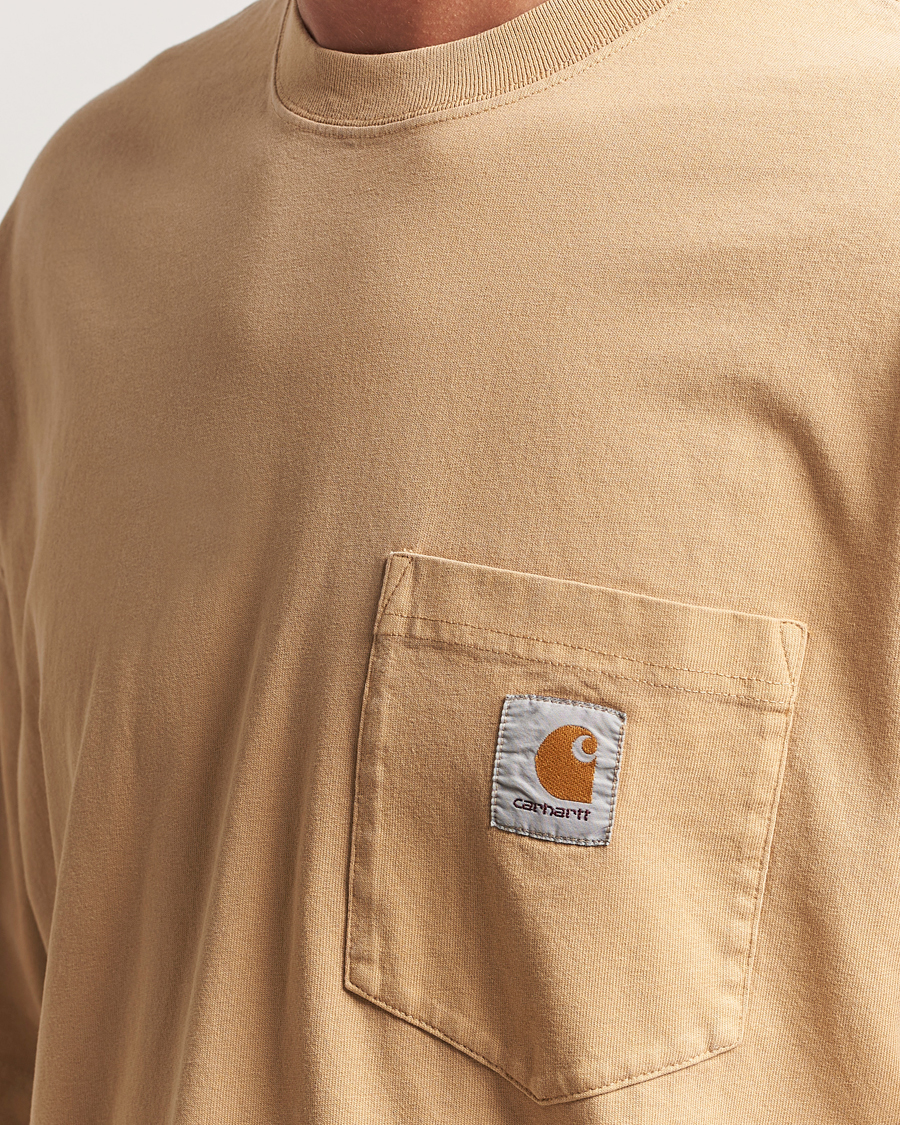 Men | T-Shirts | Carhartt WIP | Hudson Pocket T-Shirt Dusty Brown