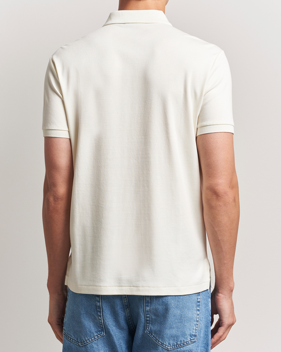 Men | Polo Shirts | Polo Ralph Lauren | Luxury Pima Cotton Polo Pale Cream