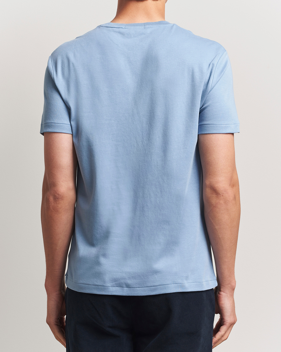 Men | T-Shirts | Polo Ralph Lauren | Luxury Pima Cotton Crew Neck T-Shirt Channel Blue