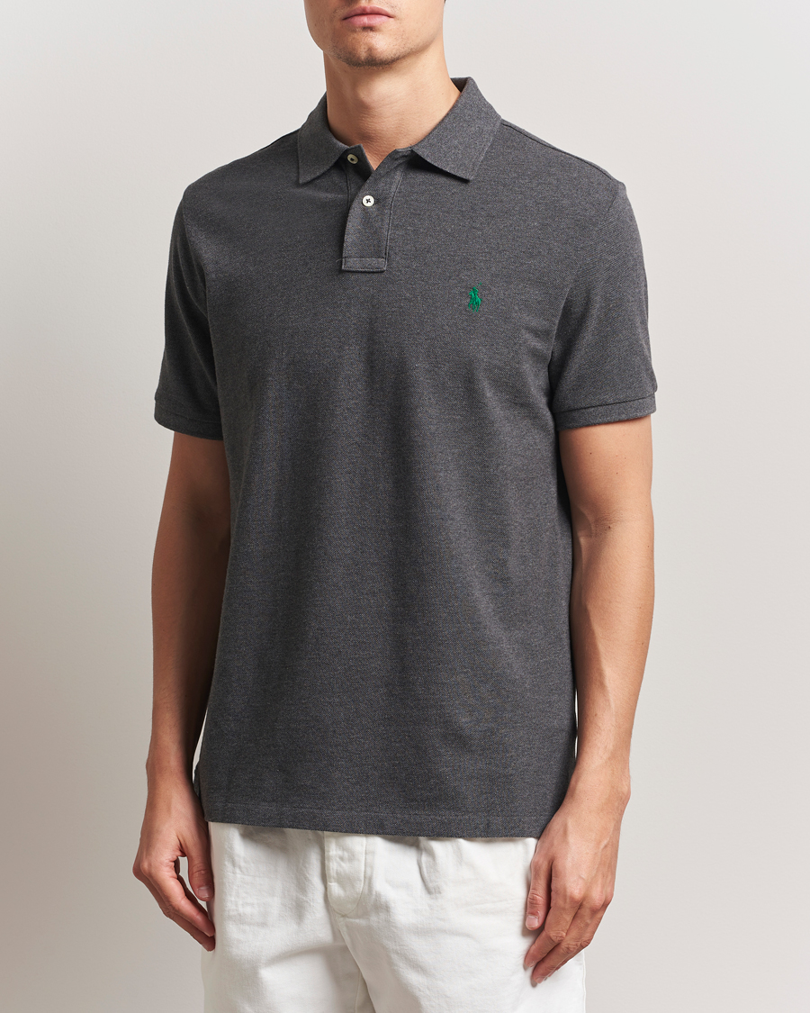 Polo Ralph Lauren Custom Slim Fit Polo Barclay Heather at