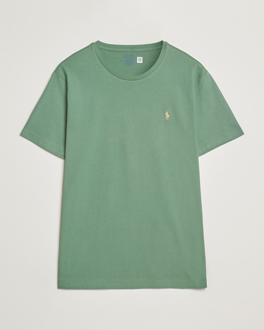 Men | T-Shirts | Polo Ralph Lauren | Custom Slim Fit Crew Neck T-Shirt Fatigue