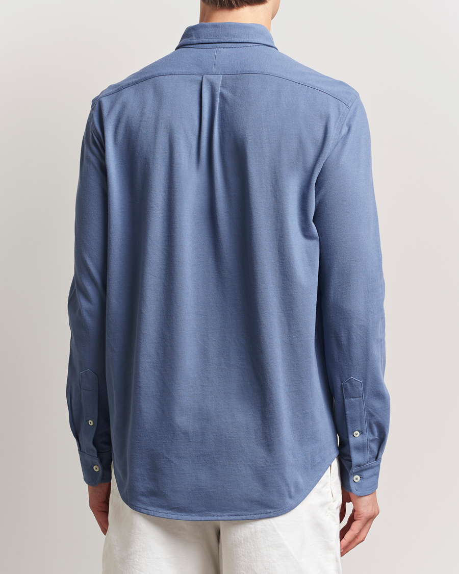 Men | Shirts | Polo Ralph Lauren | Featherweight Mesh Shirt Capri Blue