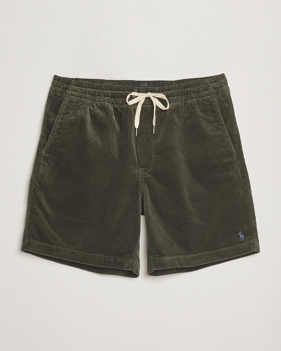 Polo Ralph Lauren Prepster Corduroy Drawstring Shorts Dark Metal