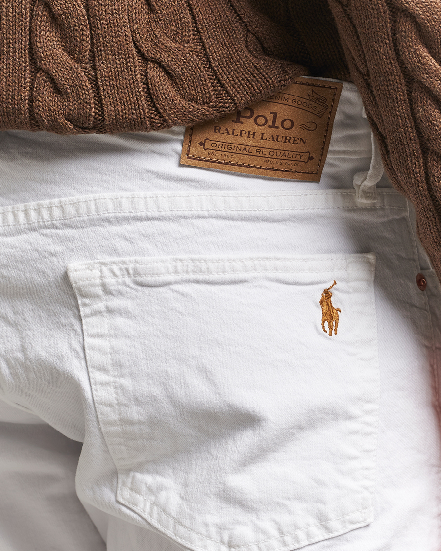 Men | Jeans | Polo Ralph Lauren | Sullivan Slim Fit Jeans Hudson White