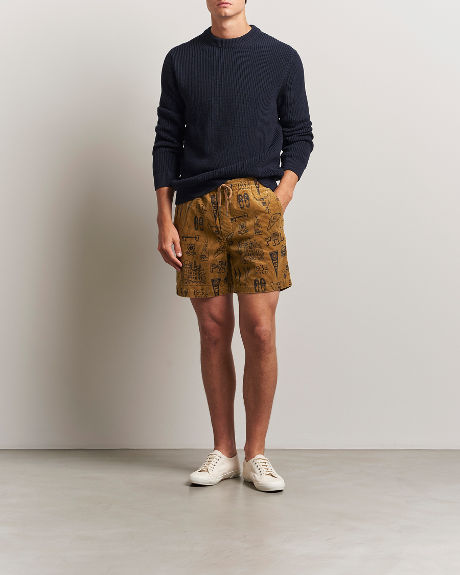 Men | Shorts | Polo Ralph Lauren | Prepster Corduroy Shorts Golden Brown Preppy Diary