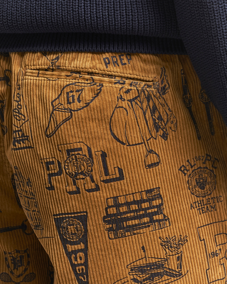 Men | Shorts | Polo Ralph Lauren | Prepster Corduroy Shorts Golden Brown Preppy Diary