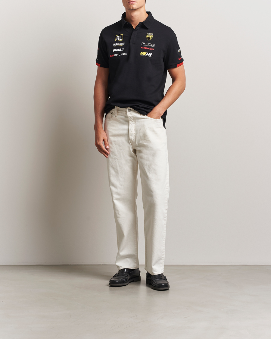 Men | Polo Shirts | Polo Ralph Lauren | RL Motorsport Polo Polo Black