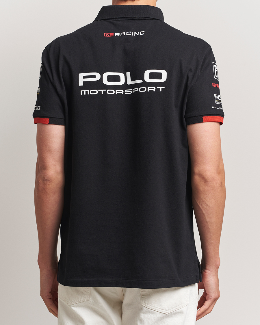 Men | Polo Shirts | Polo Ralph Lauren | RL Motorsport Polo Polo Black