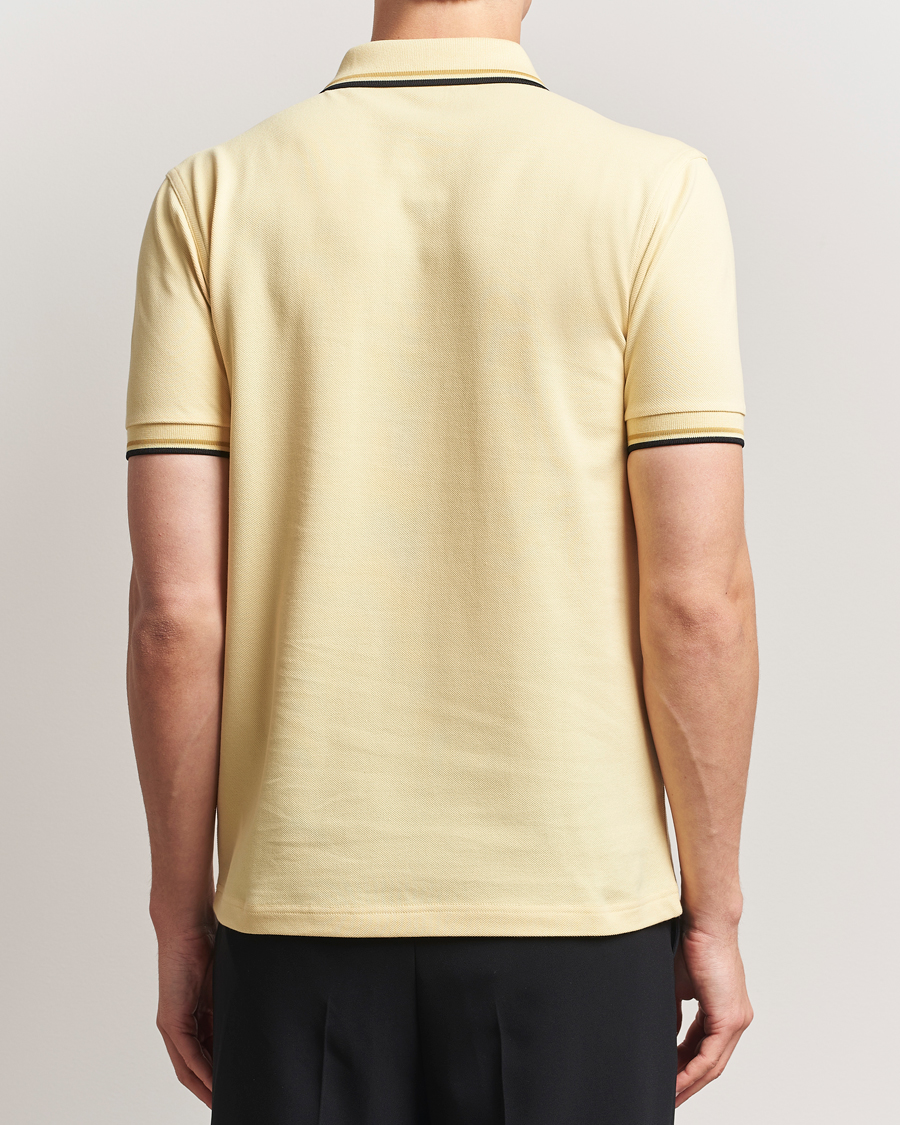 Men | Polo Shirts | Fred Perry | Twin Tipped Polo Shirt Yellow