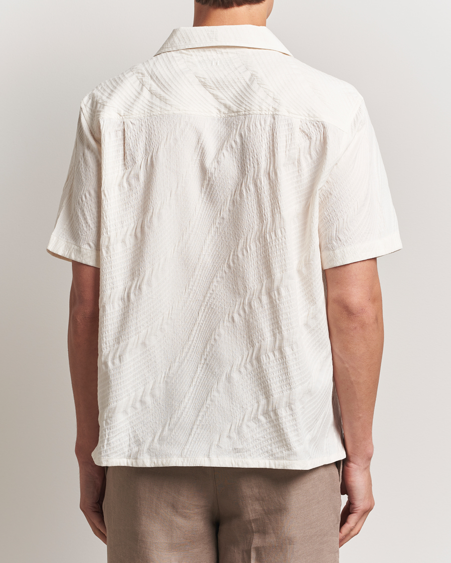 Men | Shirts | J.Lindeberg | Donso Stretch Texture Shirt Moonbeam
