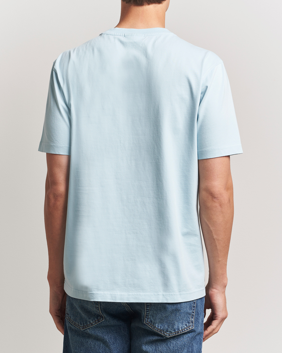Men | T-Shirts | NN07 | Adam Logo Crew Neck T-Shirt Winter Sky