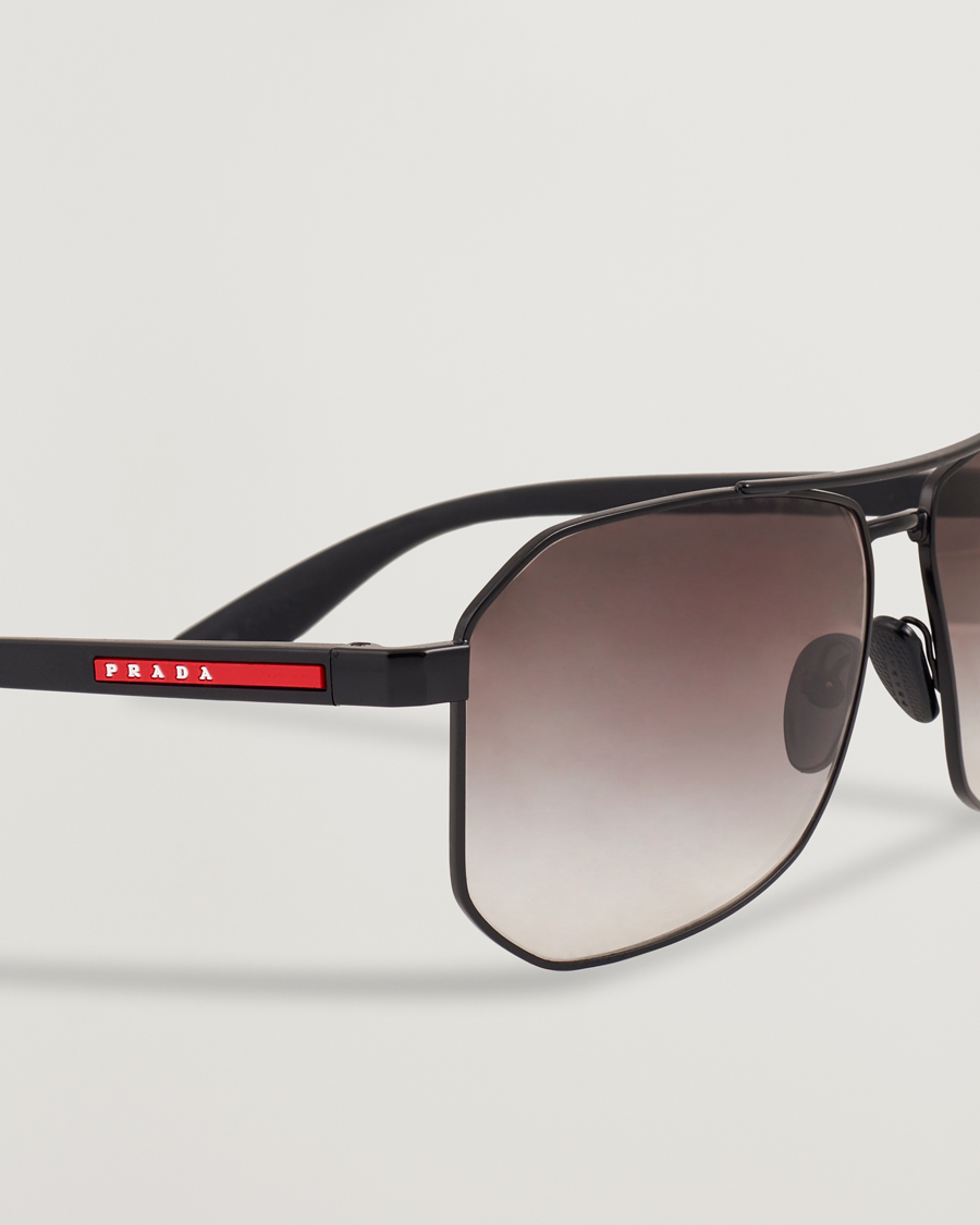 Men | Sunglasses | Prada Linea Rossa | 0PS A53S Sunglasses Black
