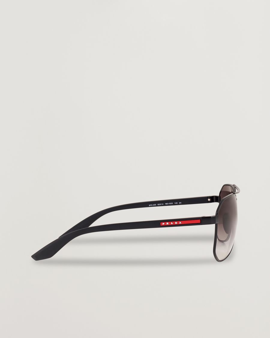 Men | Sunglasses | Prada Linea Rossa | 0PS A53S Sunglasses Black
