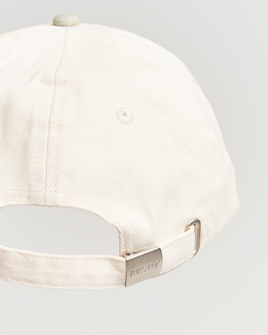 Men | NN07 Logo Cap Sage Green/Off White | NN07 | Logo Cap Sage Green/Off White