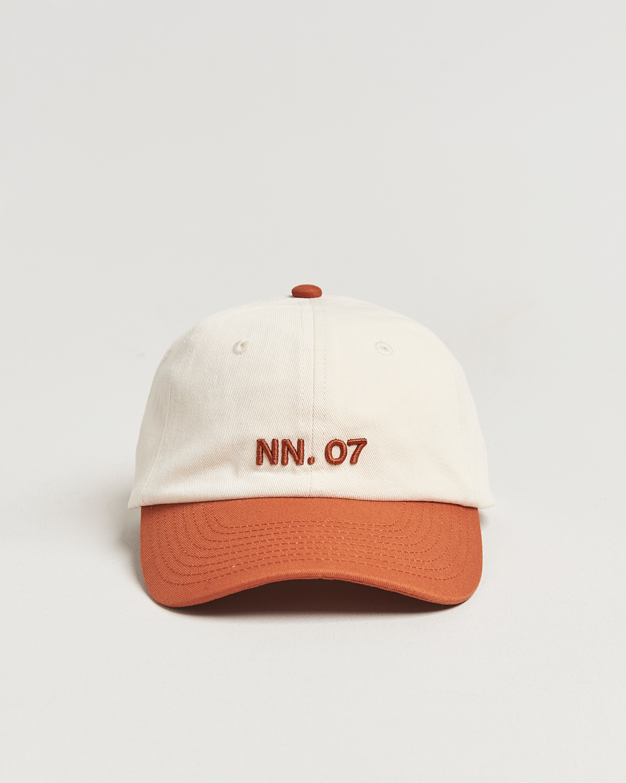 Men | NN07 Logo Cap Caramel/Off White | NN07 | Logo Cap Caramel/Off White