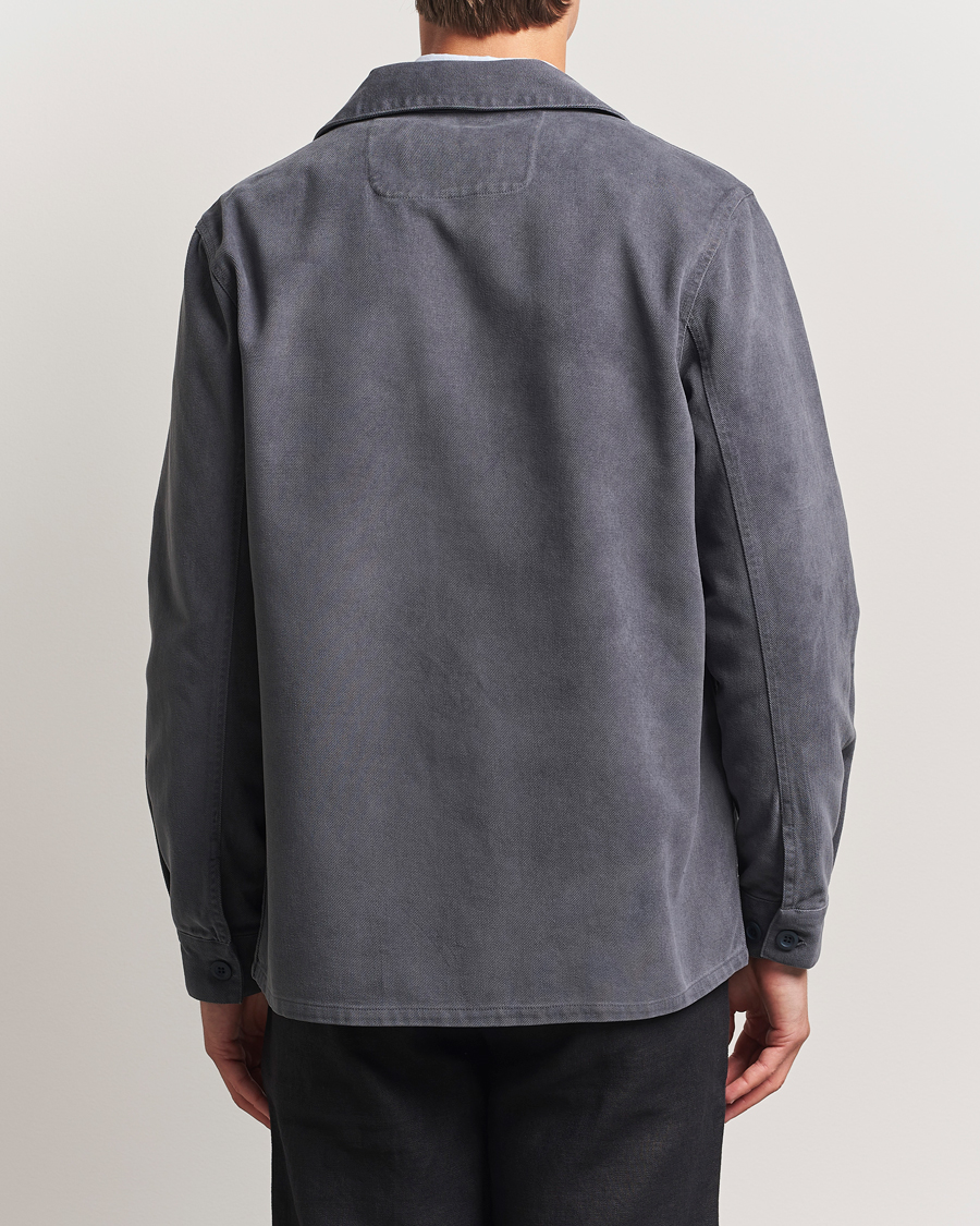 Men | Coats & Jackets | A Day's March | Algot Lyocell Overshirt Iron