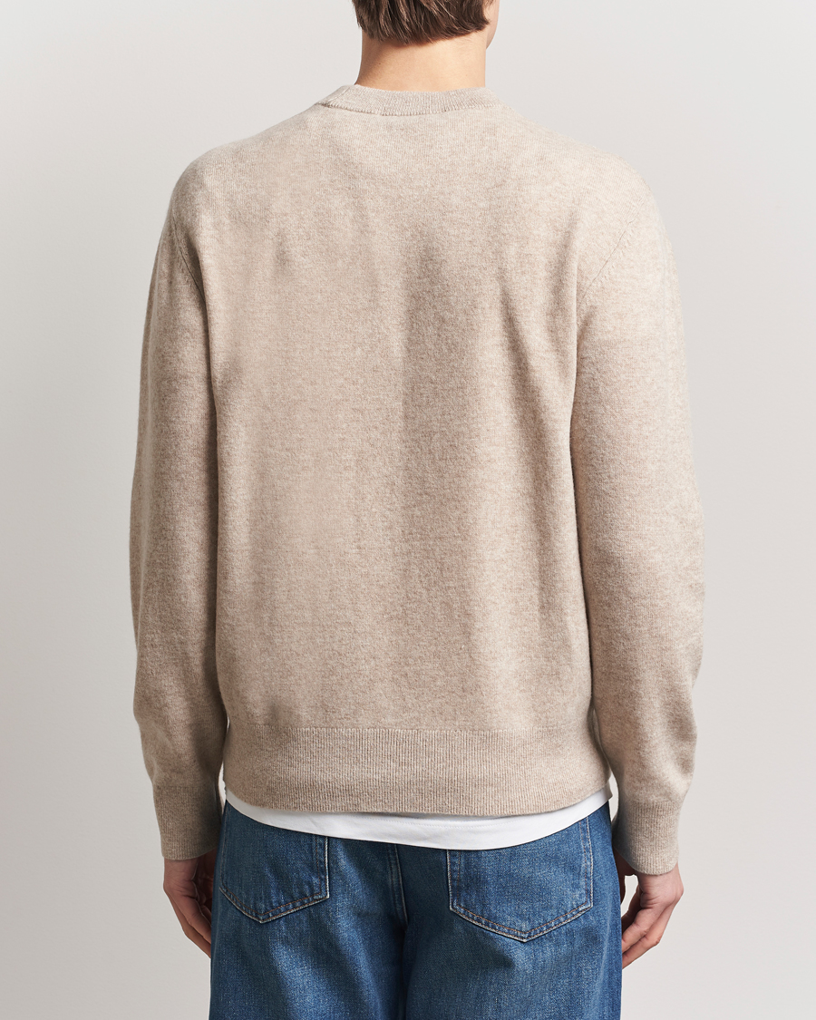 Men | Sweaters & Knitwear | A Day's March | Marlow Cashmere Blend Sweater Sand