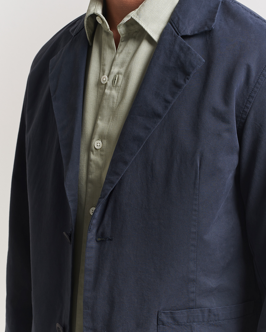 Men | Blazers | A Day's March | Mace Unconstructed Blazer Navy