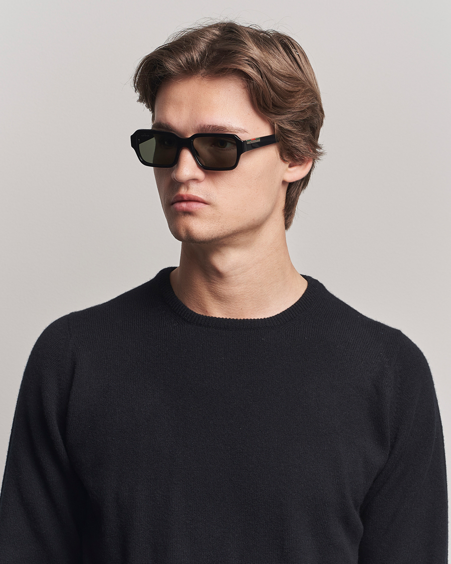 Saint Laurent SL 757 Sunglasses Black at CareOfCarl.com