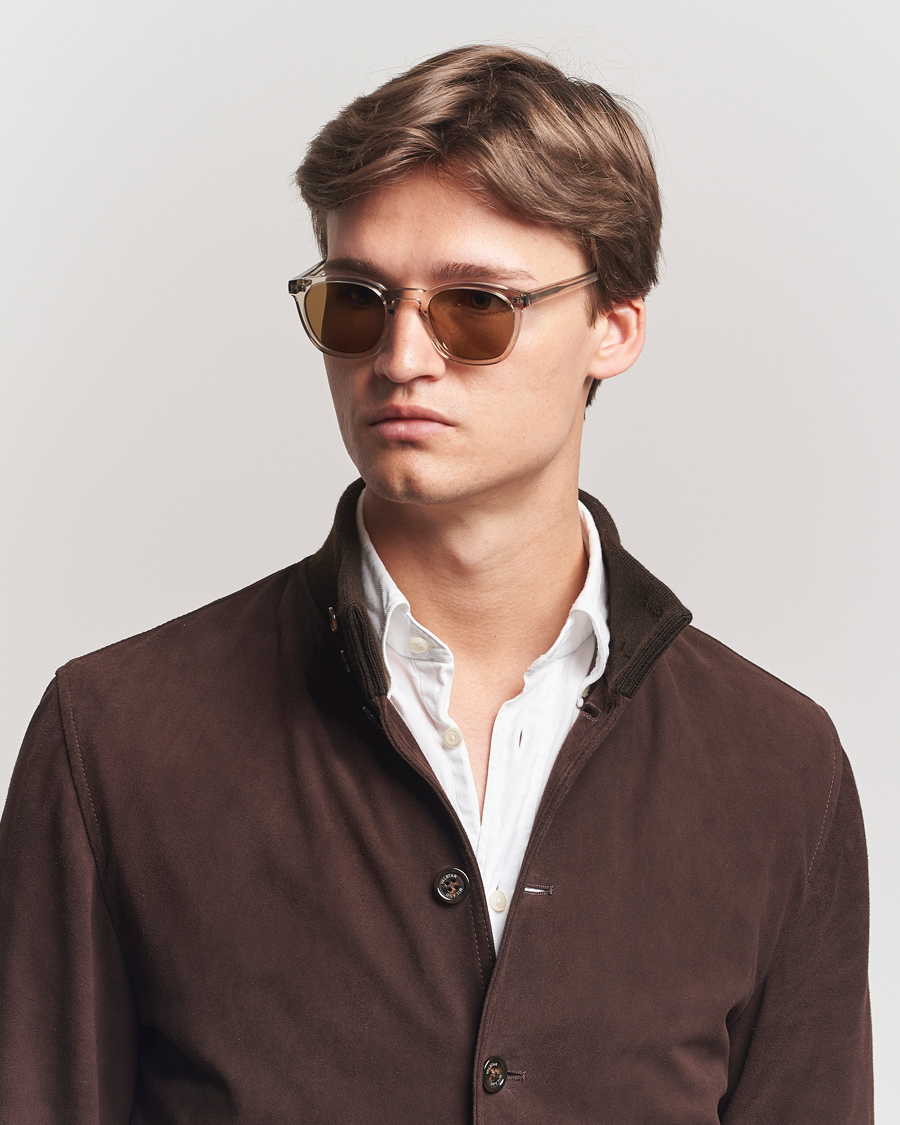 Men | Sunglasses | Saint Laurent | SL 28 Sunglasses Beige