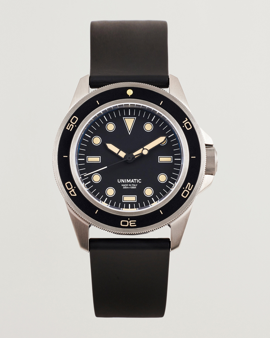 Men | UNIMATIC U1 Heritage Diver Black | UNIMATIC | U1 Heritage Diver Black