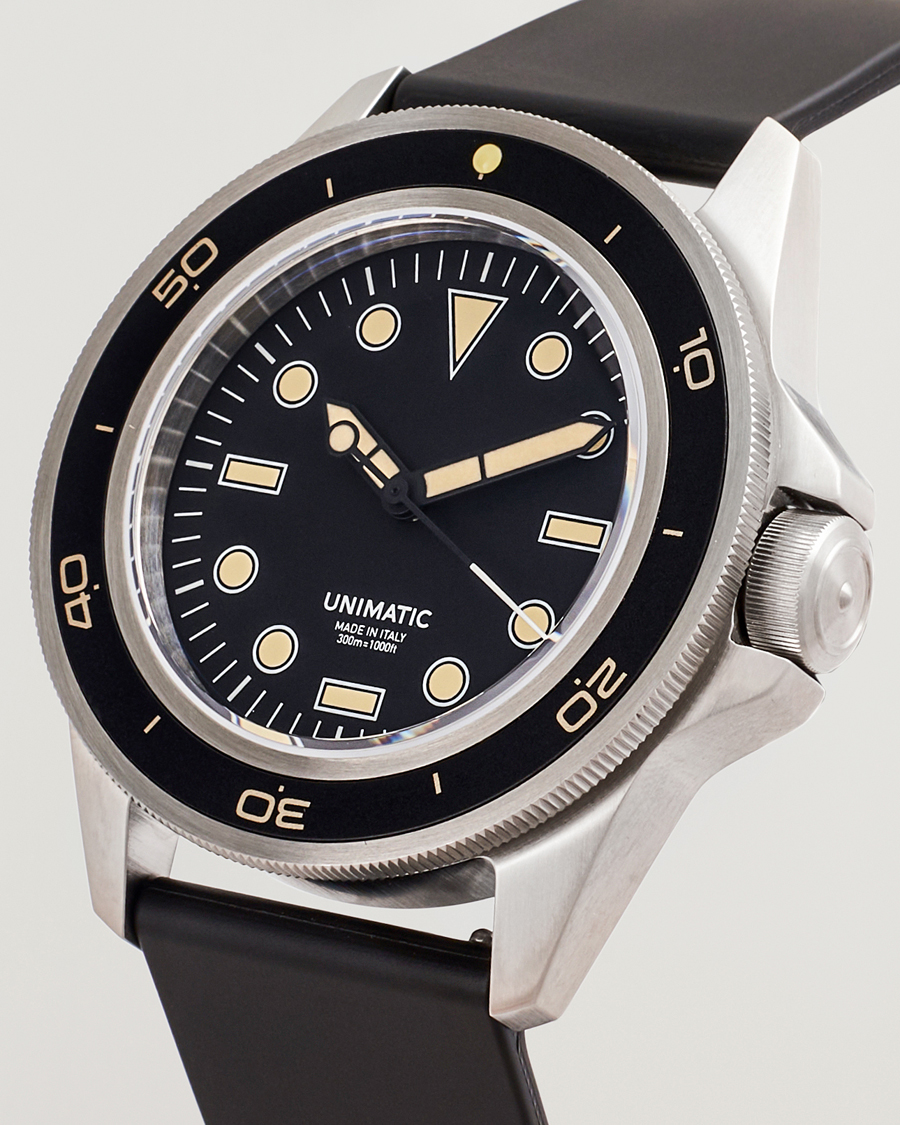 Men | UNIMATIC U1 Heritage Diver Black | UNIMATIC | U1 Heritage Diver Black