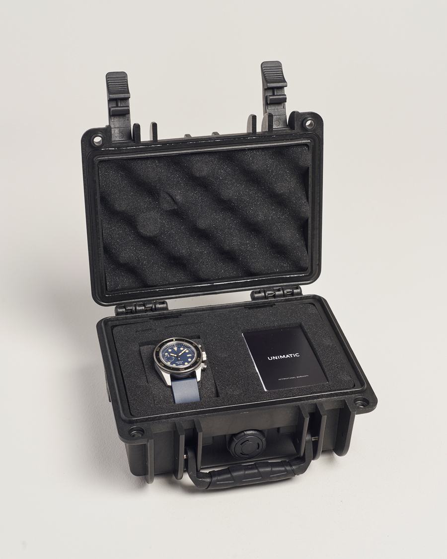 Men | UNIMATIC U3 Heritage Chronograph Diver Blue | UNIMATIC | U3 Heritage Chronograph Diver Blue