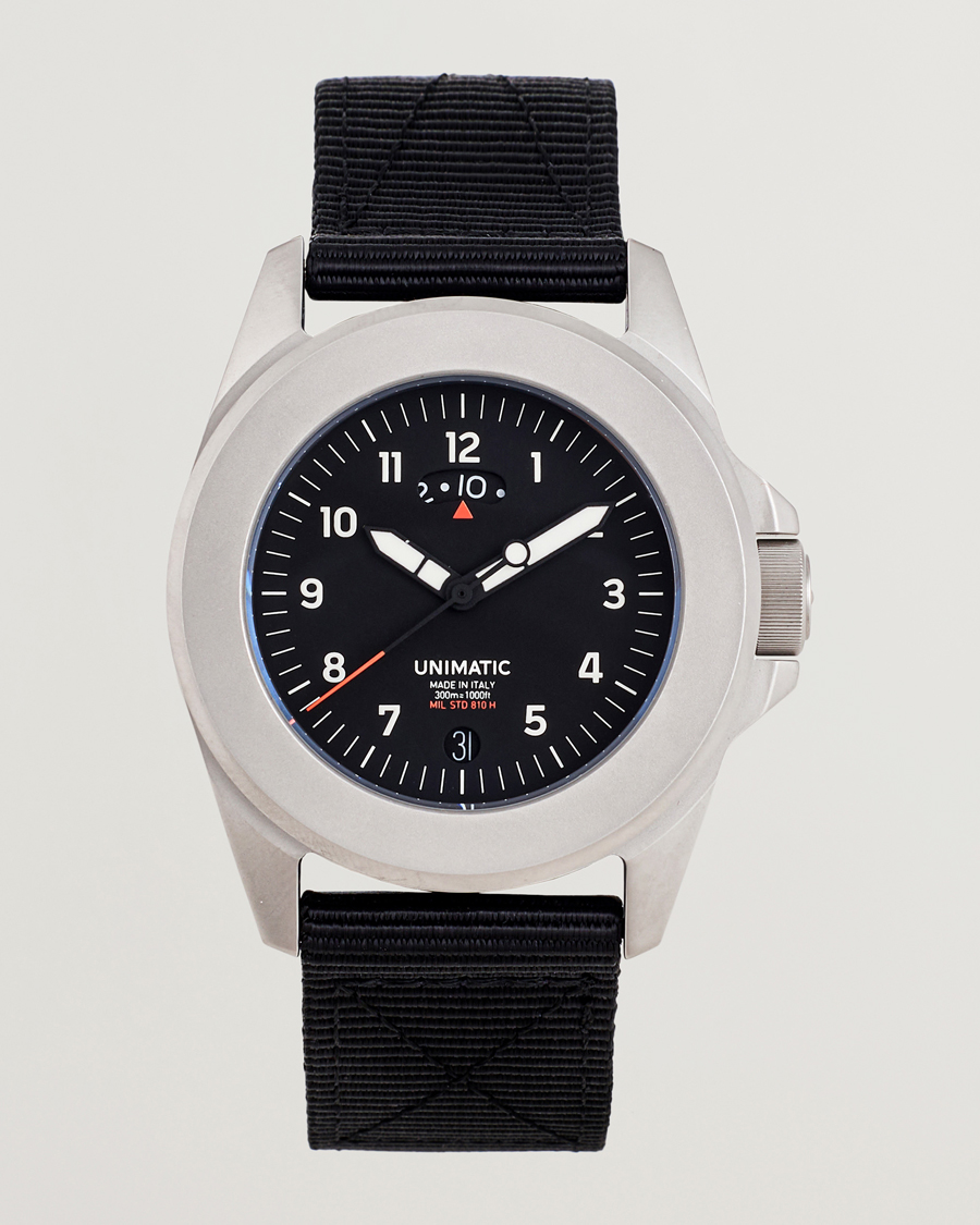 UNIMATIC UT4 GMT Toolwatch Black at CareOfCarl.com