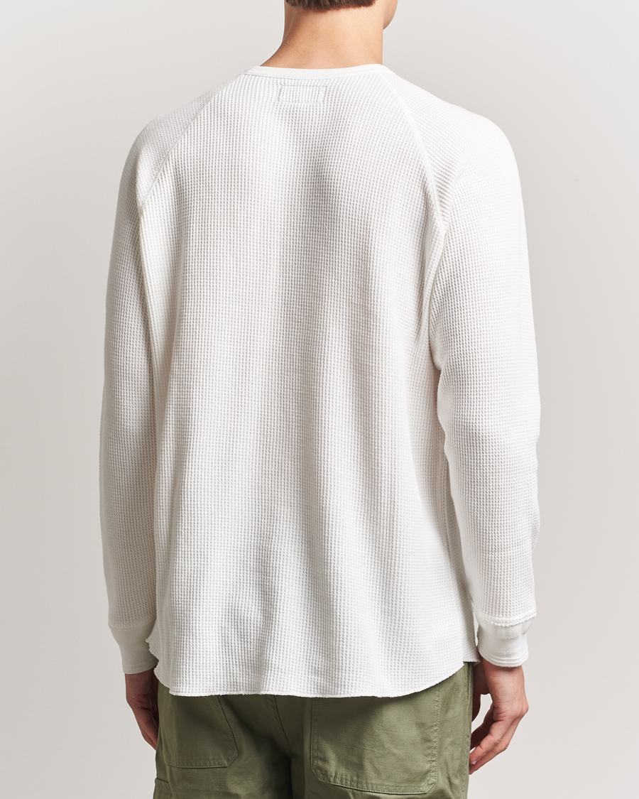 Men | Sweaters & Knitwear | BEAMS PLUS | Thermal Knit Crewneck White