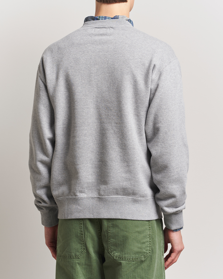 Men | Sweaters & Knitwear | BEAMS PLUS | Made In Japan Cotton Sweatshirt Grey