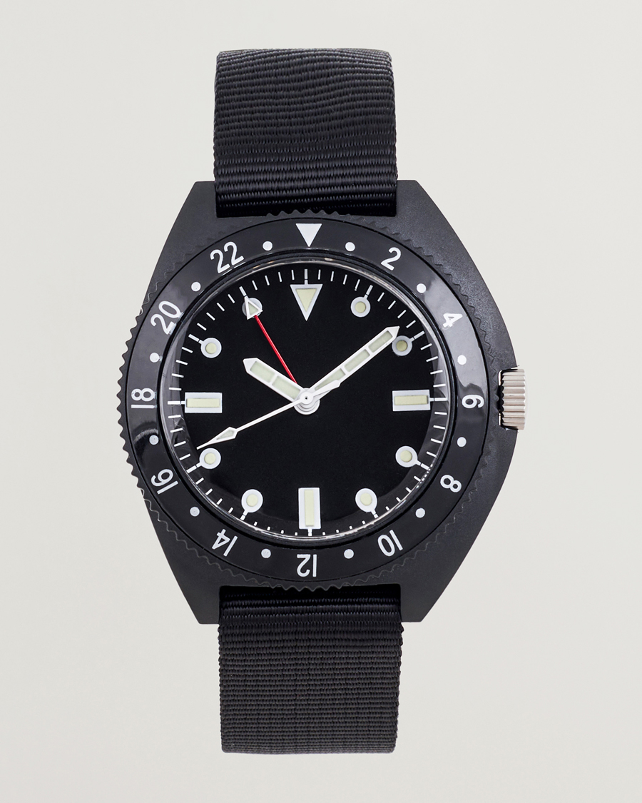 Men | BEAMS PLUS Type-P24 Utility Watch Black | BEAMS PLUS | Type-P24 Utility Watch Black