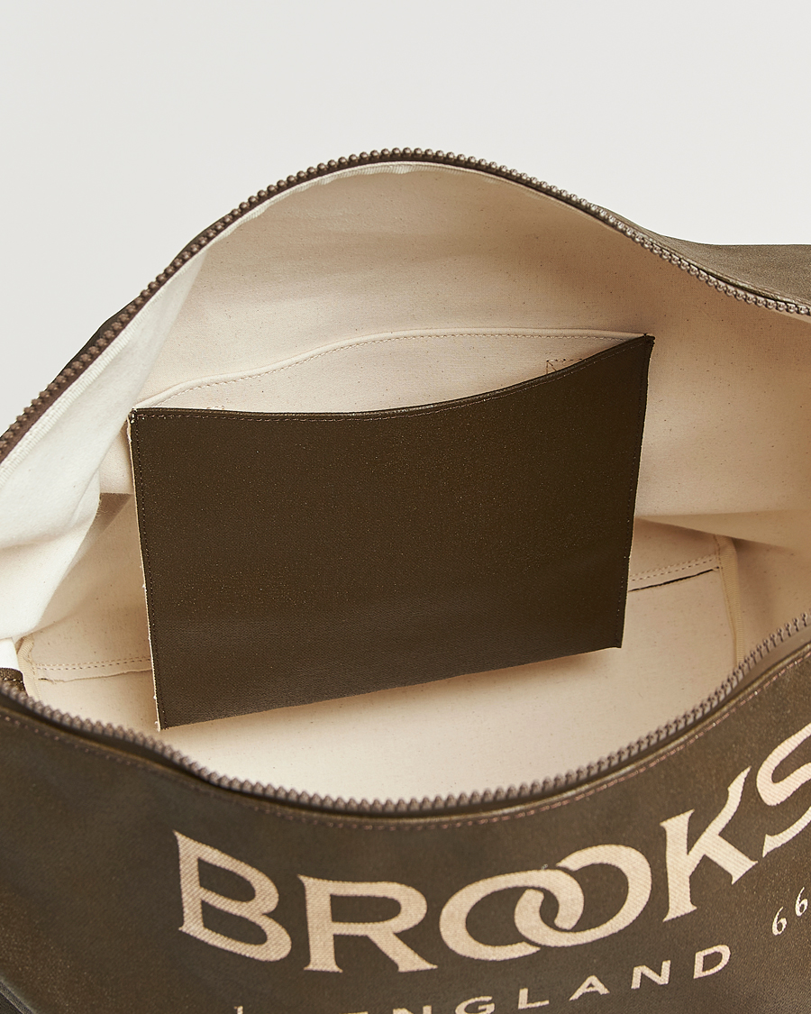 Men | Bags | Brooks England | Clapham Tote Bag Moss
