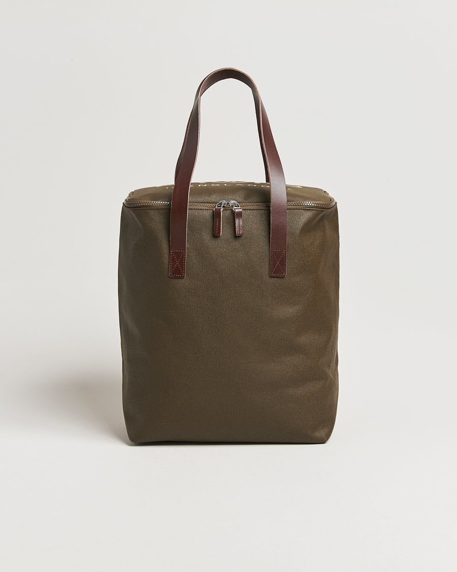 Brooks England Camden Tote Bag Moss at CareOfCarl.com