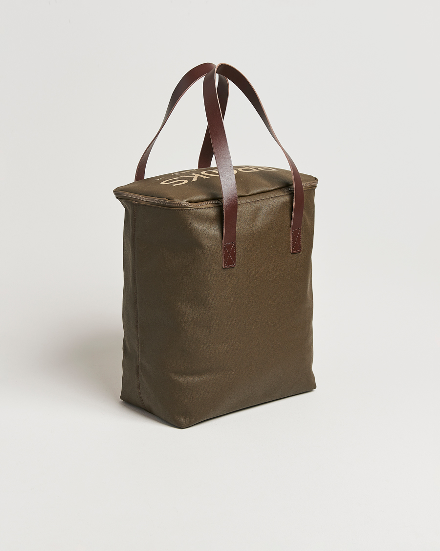 Brooks England Camden Tote Bag Moss at CareOfCarl.com