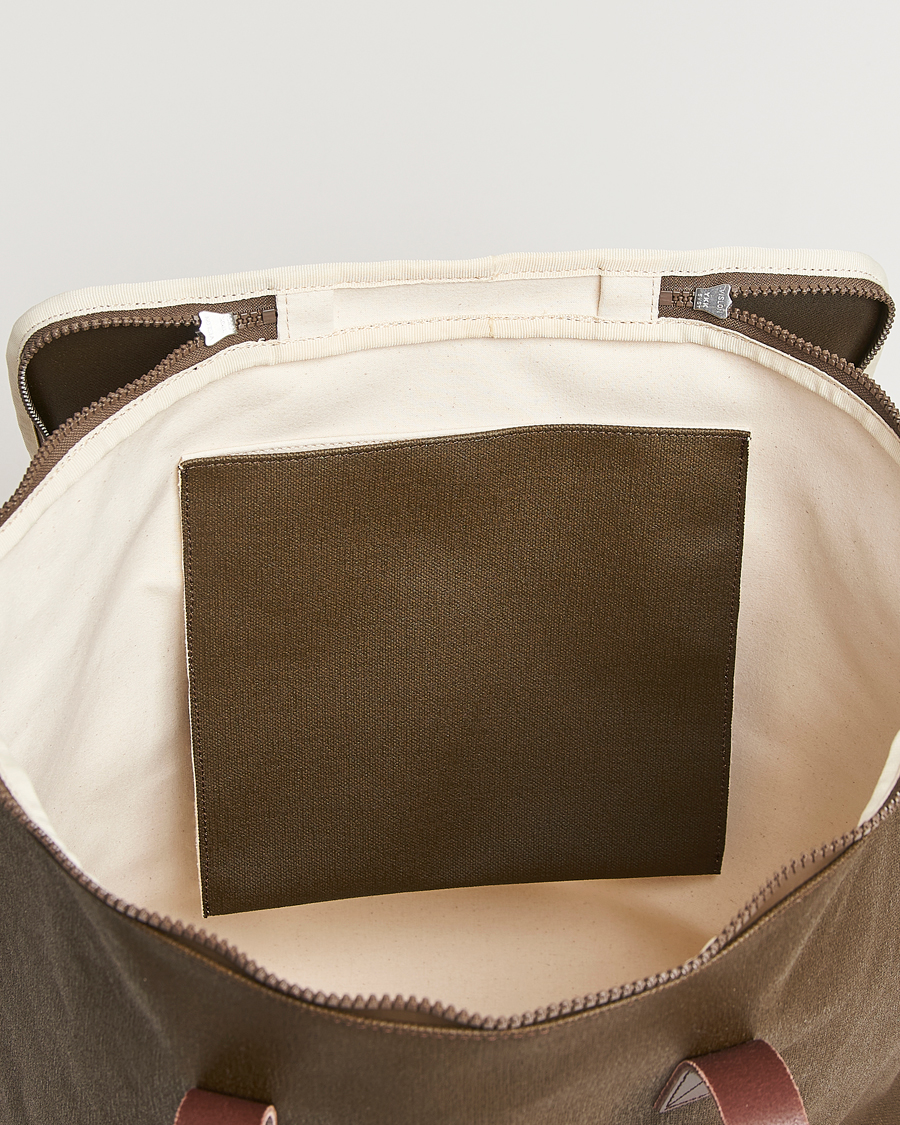 Brooks England Camden Tote Bag Moss at CareOfCarl.com