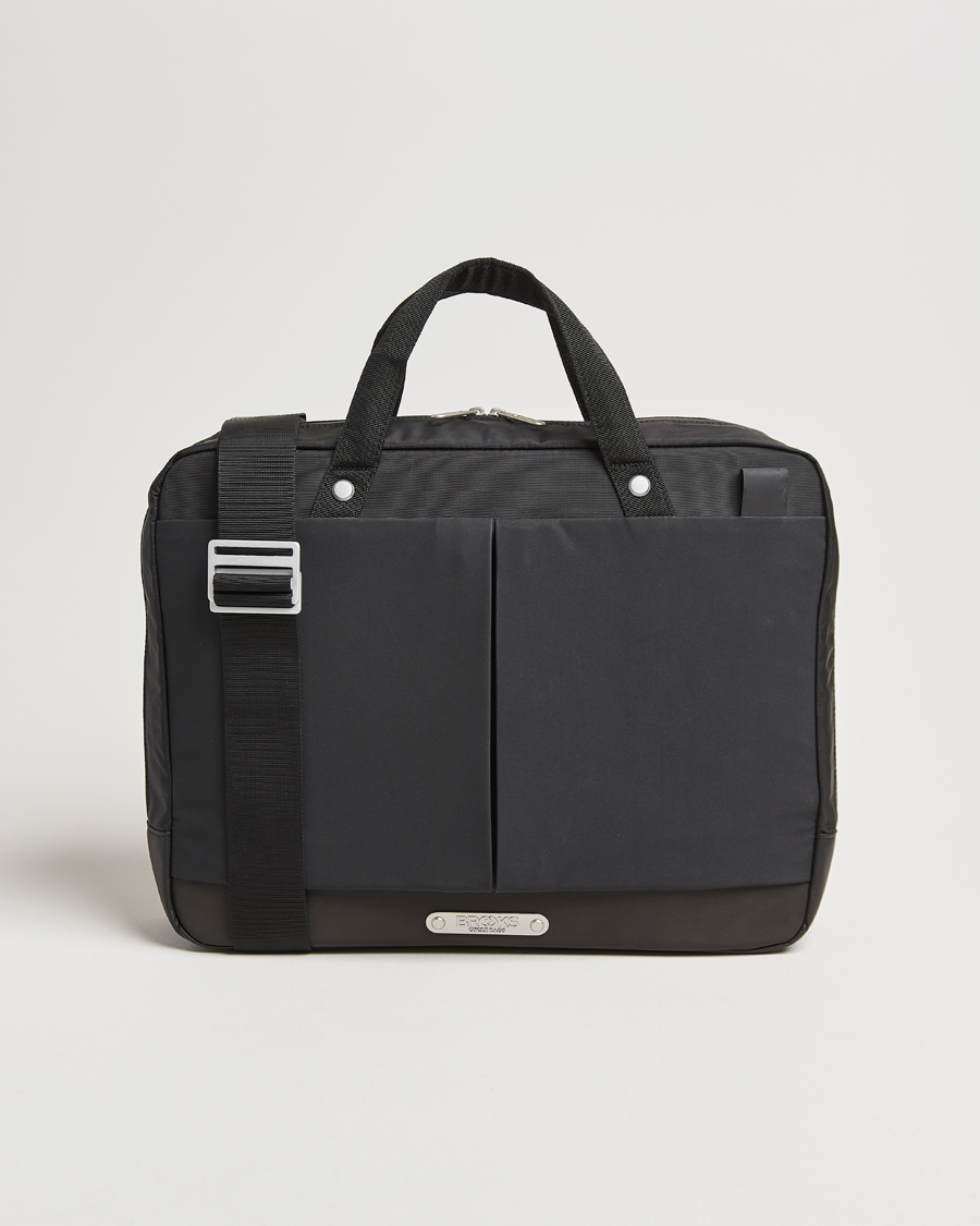 Men | Bags | Brooks England | Discovery New Street Shoulder Bag Black