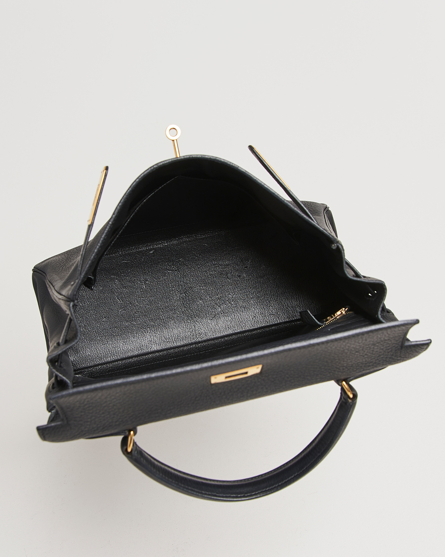 Men | Pre-Owned & Vintage Bags | Hermès Pre-Owned | Kelly 32 Handbag Taurillon Leather Black
