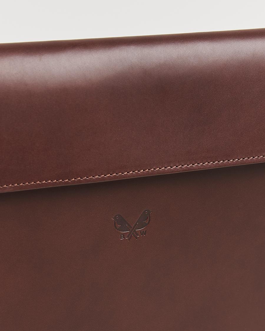 Men | Bags | Bennett Winch | Large Leather Folio Brown