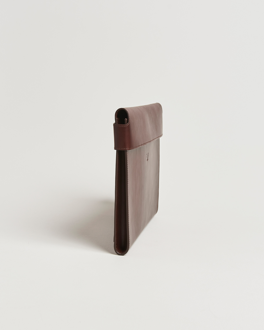 Men | Bags | Bennett Winch | Large Leather Folio Brown