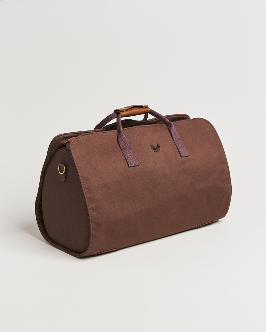 Men | Bags | Bennett Winch | Canvas Suit Carrier Holdall Chocolate