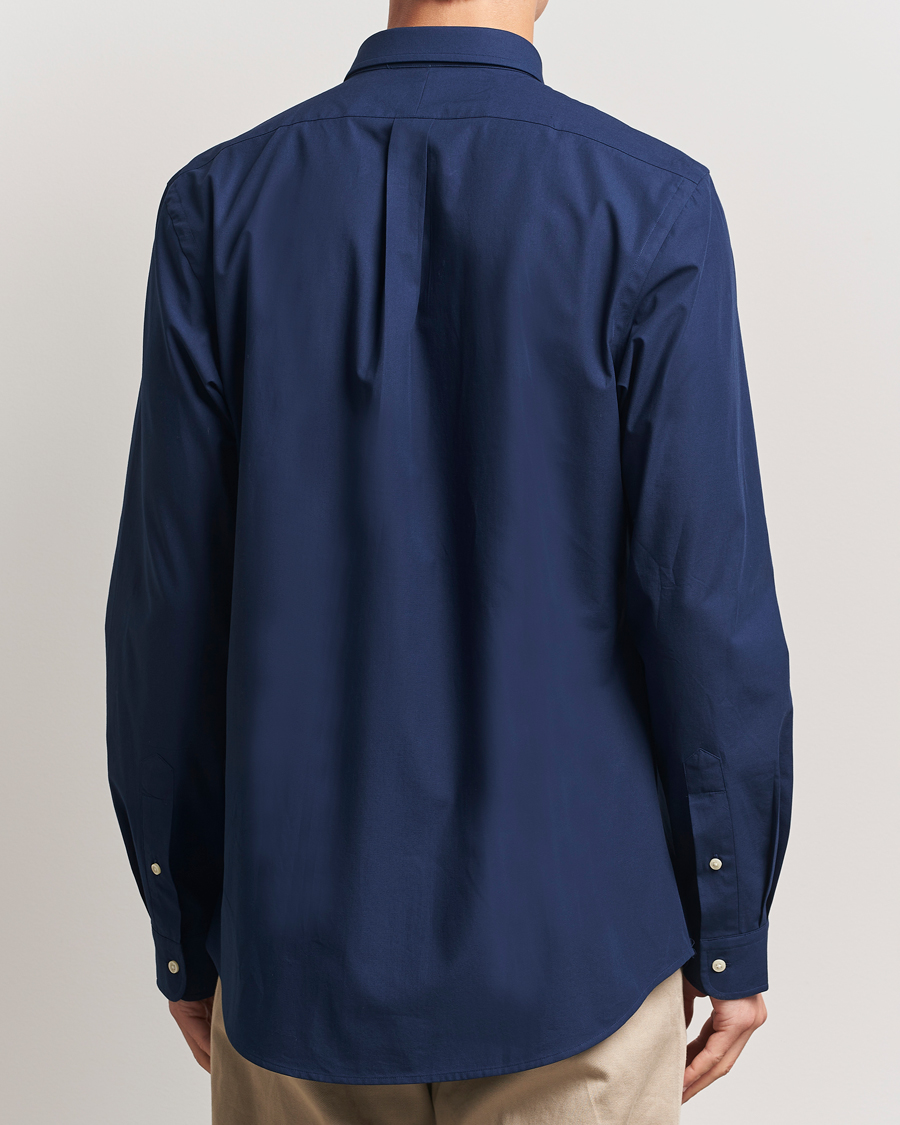 Men | Shirts | Polo Ralph Lauren | Slim Fit Poplin Shirt Newport Navy