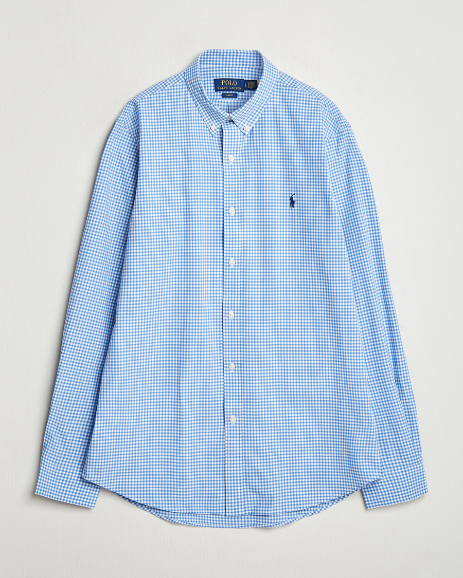 Men | Shirts | Polo Ralph Lauren | Slim Fit Poplin Shirt Blue/Check