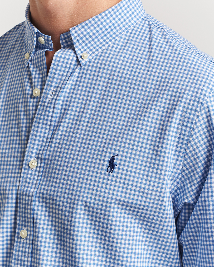 Men | Shirts | Polo Ralph Lauren | Slim Fit Poplin Shirt Blue/Check