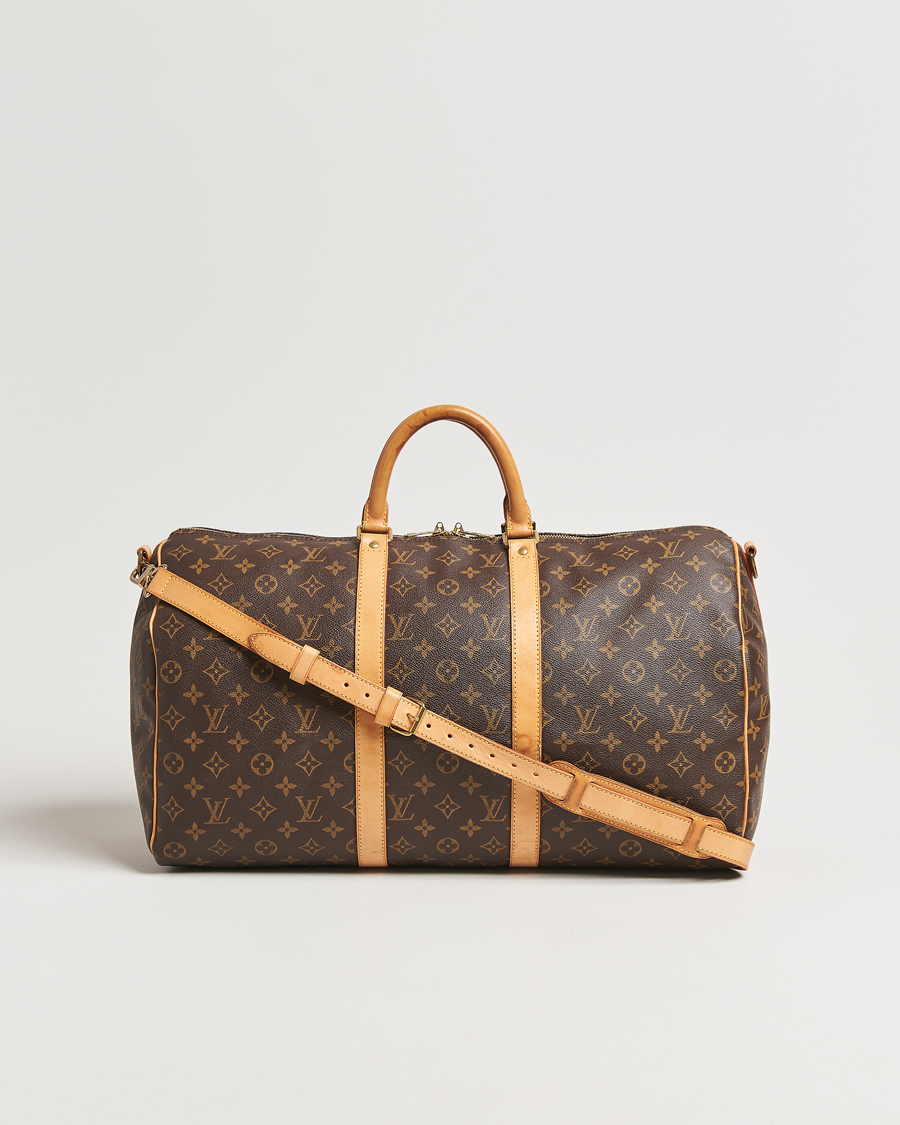 Men | Louis Vuitton Pre-Owned Keepall Bandoulière 50 Monogram | Louis Vuitton Pre-Owned | Keepall Bandoulière 50 Monogram