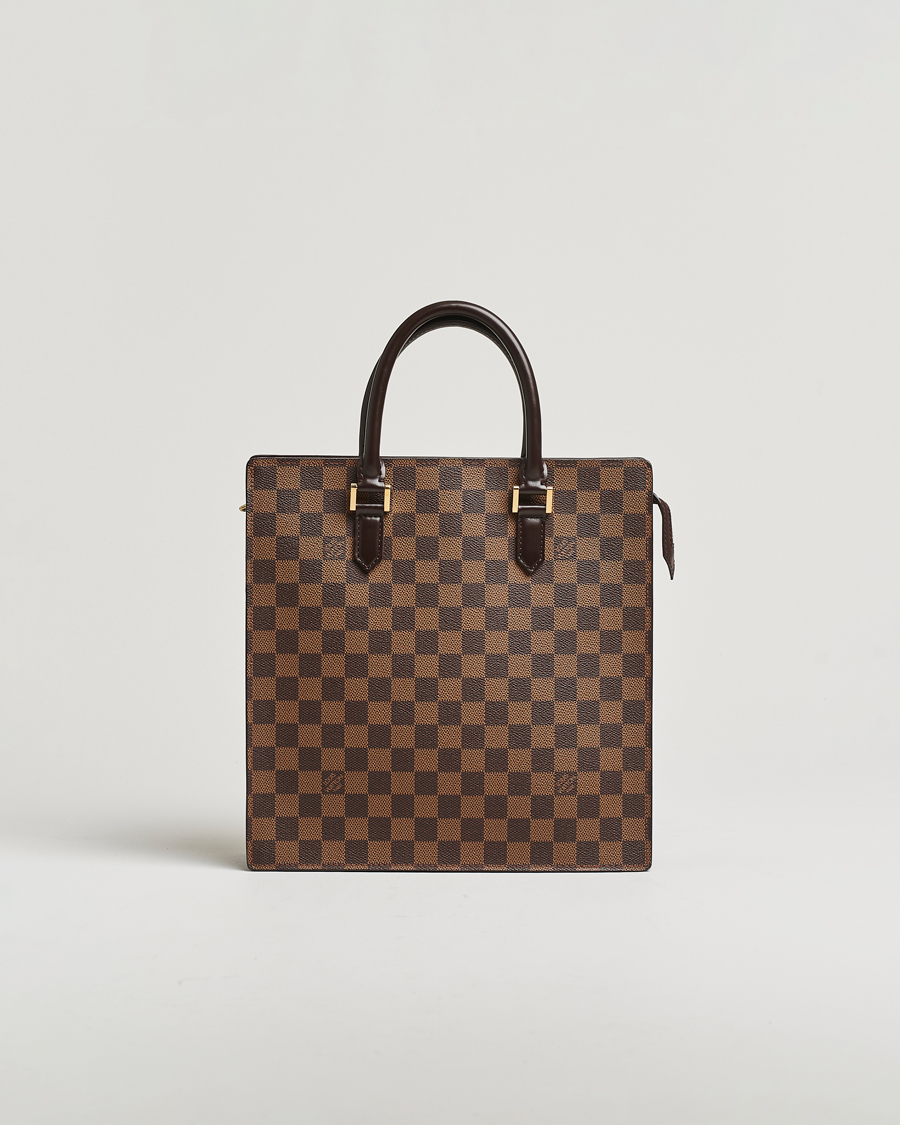Men | Louis Vuitton Pre-Owned Venice Sac Plat Bag Damier Ebene | Louis Vuitton Pre-Owned | Venice Sac Plat Bag Damier Ebene